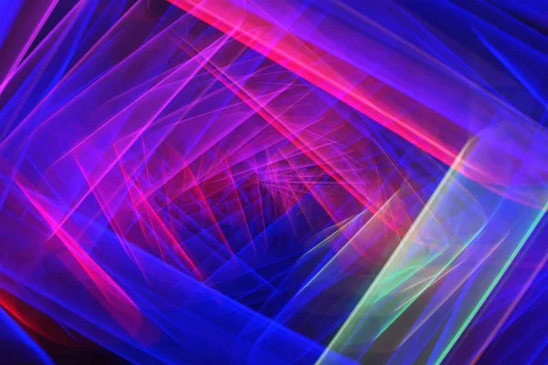 Fondo de luz abstracta hermosos rayos de colores — Foto de Stock