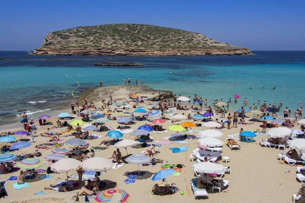 Cala Conta beach in Ibiza — Stock Photo, Image