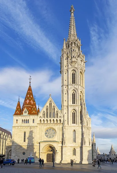 La Iglesia Matthias en Budapest Hungría Europa — Foto de Stock