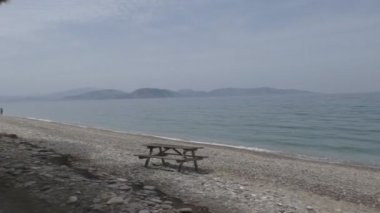 Muhteşem manzarası eşliğinde açık deniz ve plaja doğal rezerv seyahat