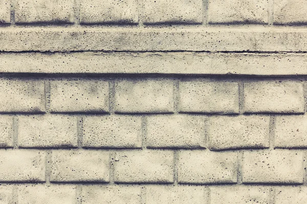 Background of white brick wall texture pattern — Stock Photo, Image