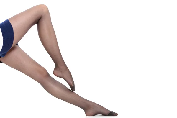 Beautiful legs of slim girl — Stock Photo, Image