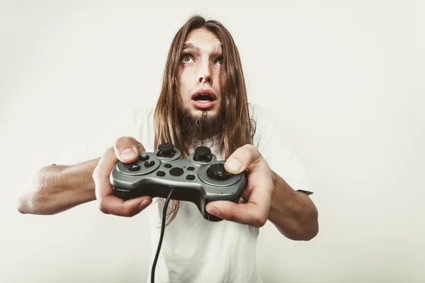 Male infelice giochi di gioco — Foto Stock