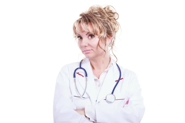 Женщина-врач средних лет . — стоковое фото