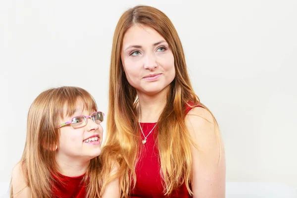 Família feliz. Mãe e filha. . — Fotografia de Stock