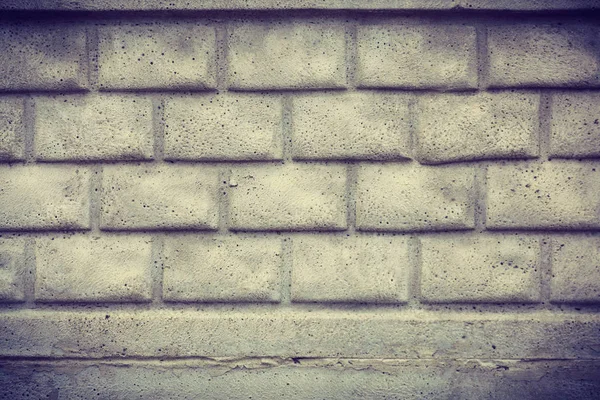 Background of white brick wall texture pattern — Stock Photo, Image