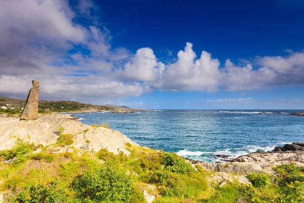 La costa del sur de Noruega con vista al mar — Foto de Stock