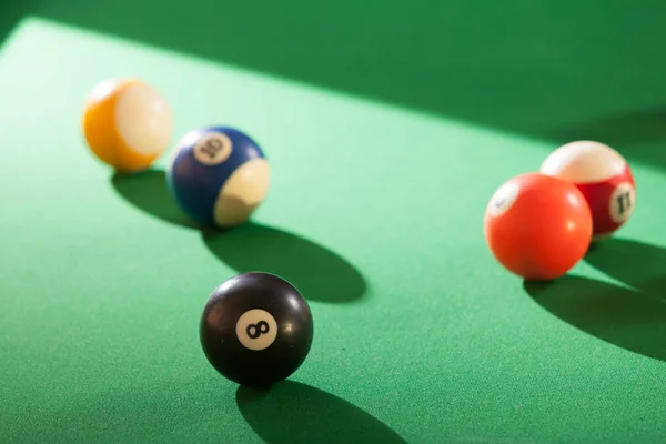 Bal op biljart snooker — Stockfoto