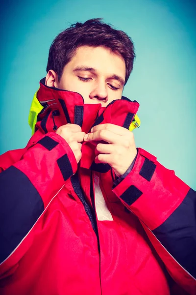 Young Man in beschermende kleding. — Stockfoto