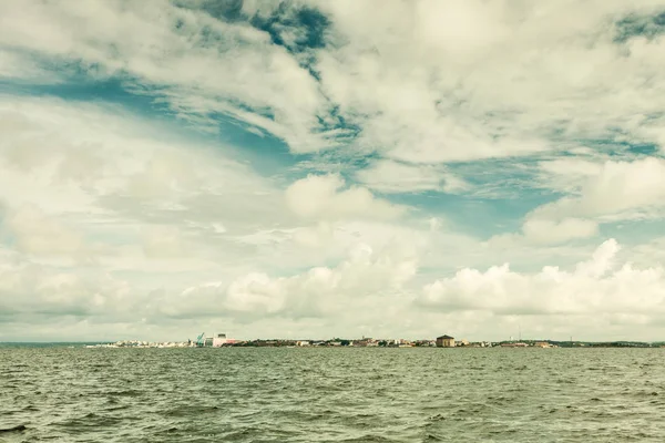 海は水平線と空. — ストック写真