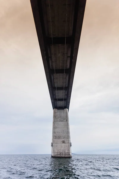 De Oresundbrug tussen Denemarken en Zweden — Stockfoto
