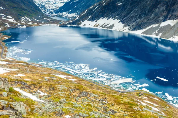 Djupvatnet lake, Norveç — Stok fotoğraf