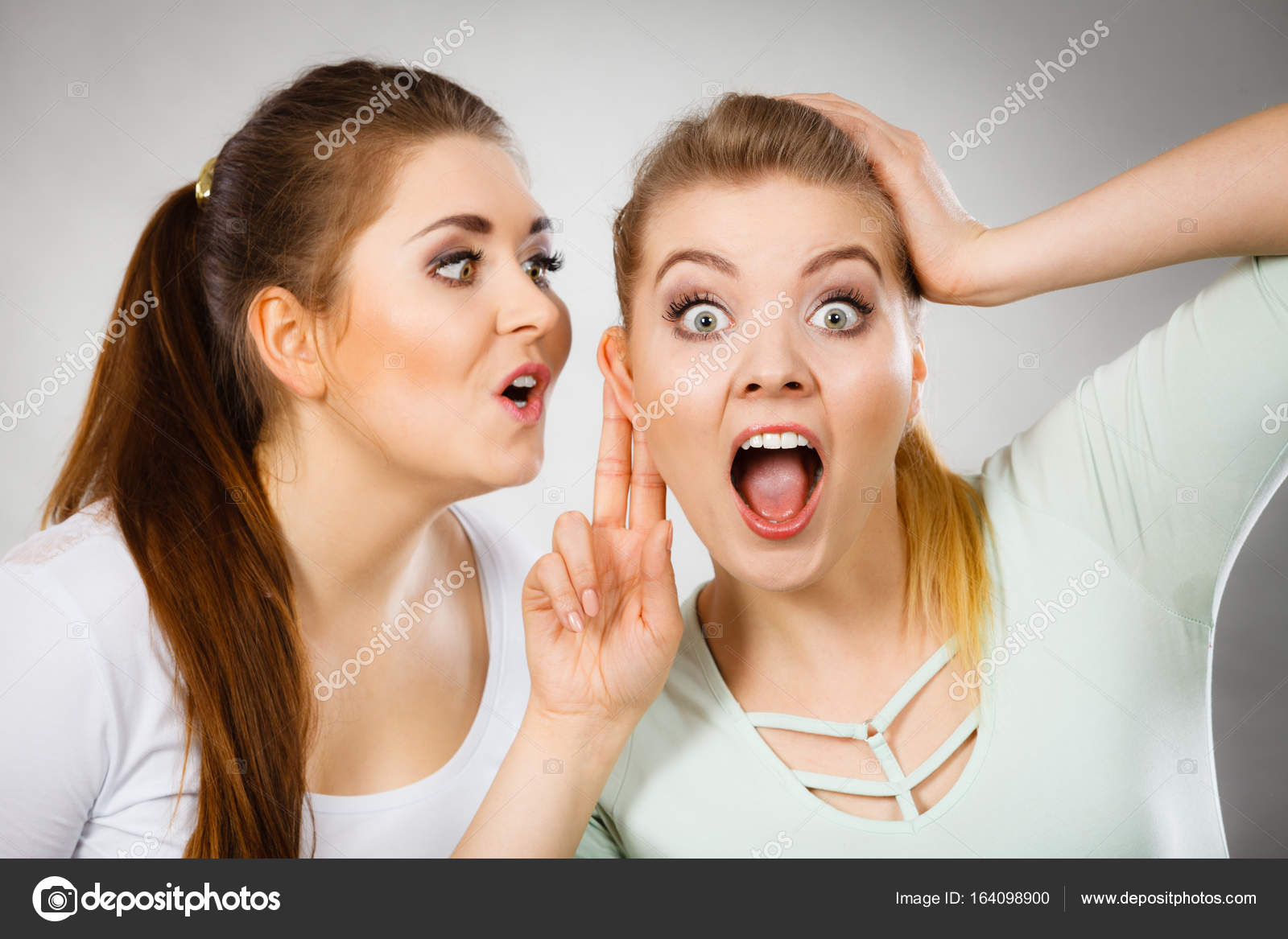 Two Women Telling Gossip Stock Photo Image By C Voyagerix Two Women Telling Gossip Stock Photo Image By C Voyagerix