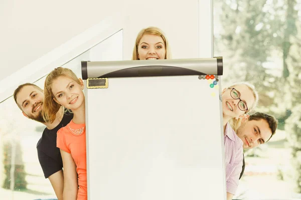 Groep van studenten en bestuur — Stockfoto