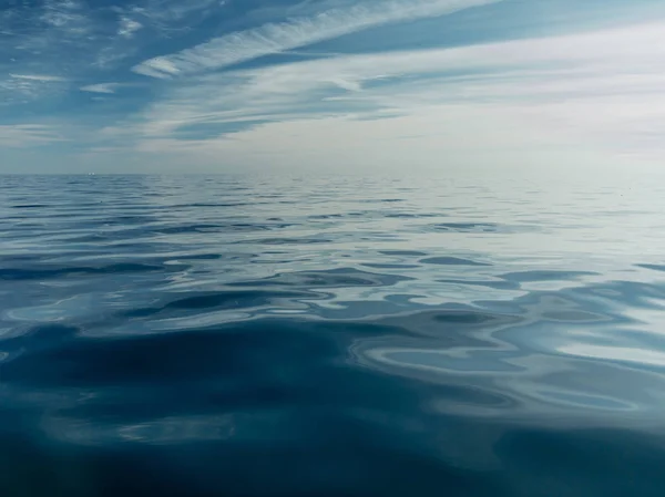 Seascape evening sea horizon and sky. — Stock Photo, Image