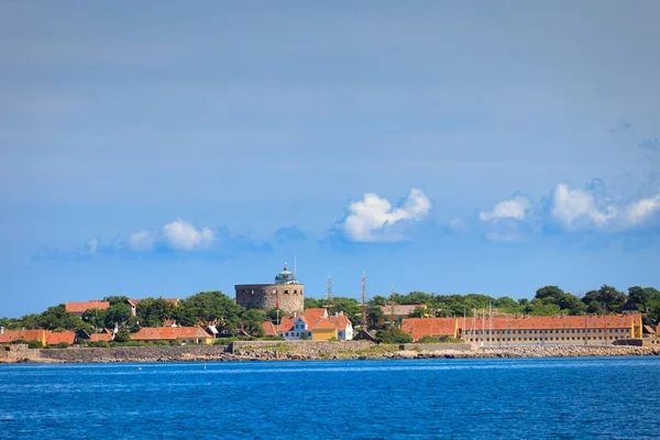 Φρούριο christiansoe νησιού bornholm Δανία — Φωτογραφία Αρχείου