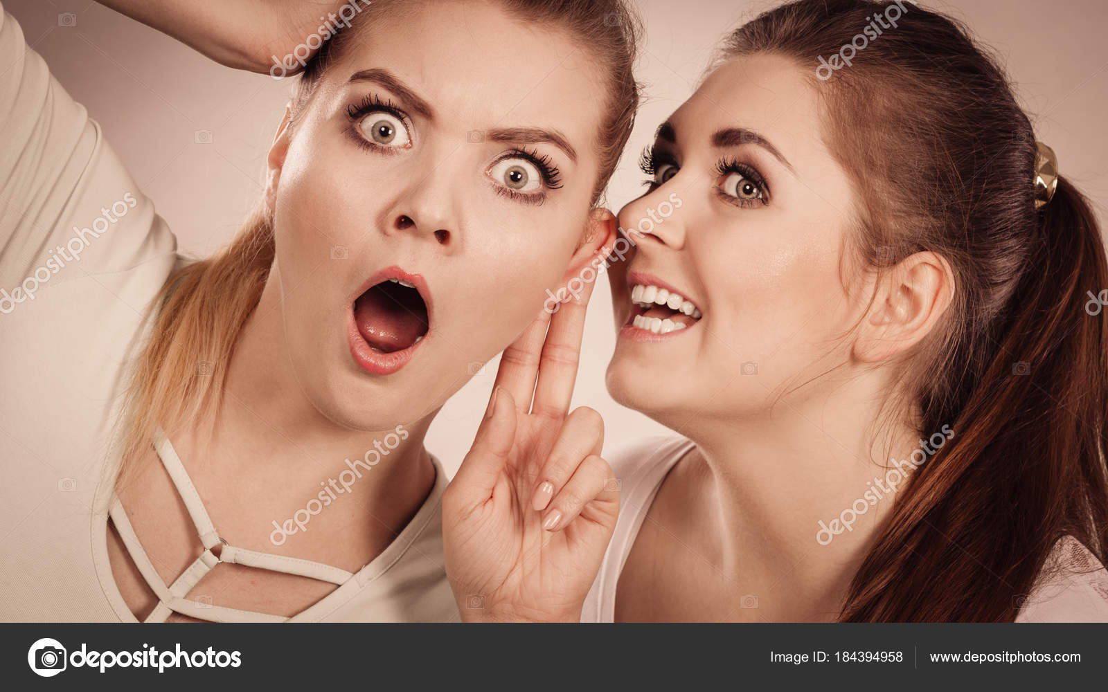 Two Women Telling Gossip Stock Photo Image By C Voyagerix Two Women Telling Gossip Stock Photo Image By C Voyagerix