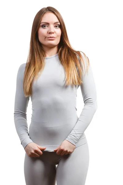 Mujer en ropa interior termolinen —  Fotos de Stock