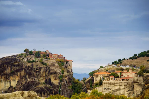 Mosteiro em Meteora, Grécia — Fotografia de Stock