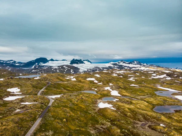 山の風景。ノルウェーのルート Sognefjellet — ストック写真