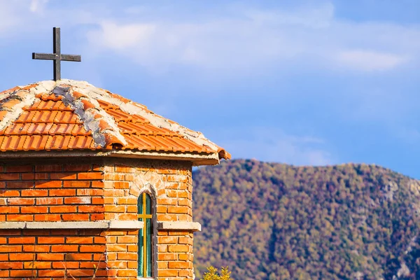 Pequeña iglesia ortodoxa en Macedonia — Foto de Stock