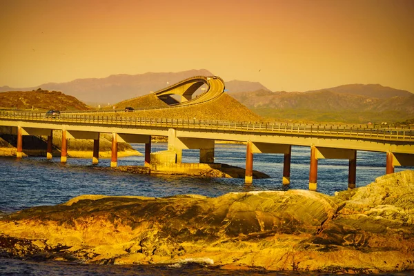 Die atlantische Straße in Norwegen — Stockfoto