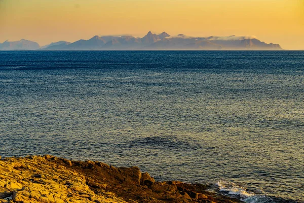 Paisaje marino en la isla de Andoya Noruega —  Fotos de Stock