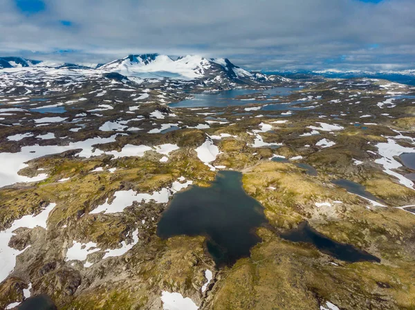 Краєвид гір. Норвезька маршрут Sognefjellet — стокове фото