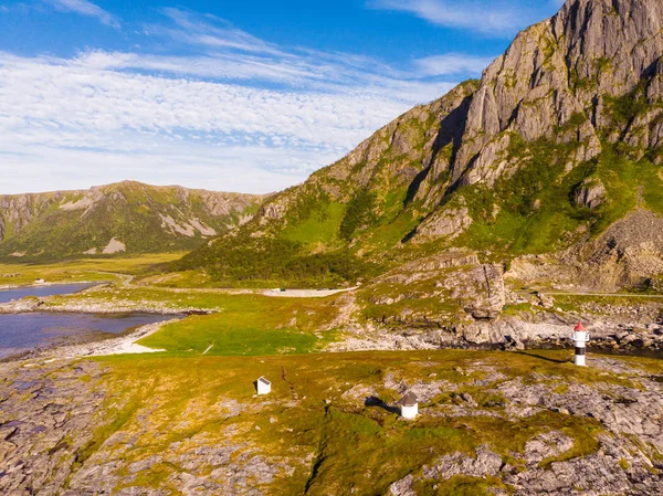 Paisaje marino en la isla de Andoya Noruega —  Fotos de Stock