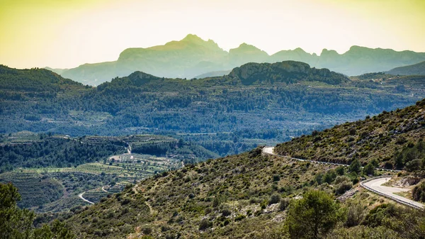 Espanhol montanhas paisagem — Fotografia de Stock