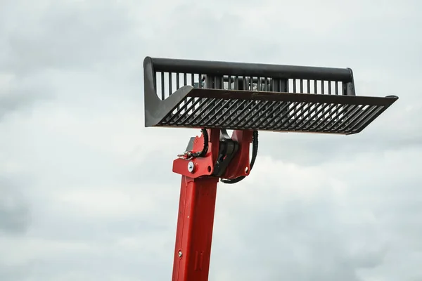 Industrial Hay Telehandler Sky Telescopic Handler Agricultural Machinery Farm Equipment — Stock Photo, Image