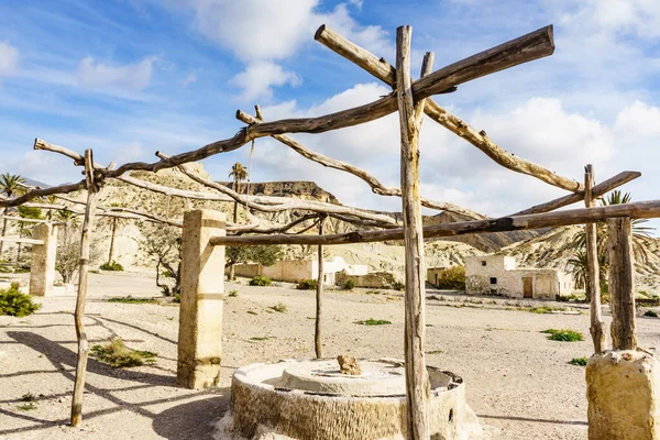 Film Helyszíne Chorrillo Sierra Alhamillában Andalúziában Turisztikai Attrakció Látogatás Helye — Stock Fotó