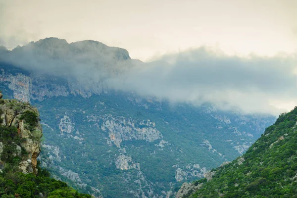 Paesaggio Greco Montagne Taygetus Grecia Peloponneso Europa — Foto Stock