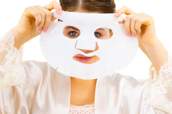 Masque Facial De Boue Visage Masque D'argile Spa Drôle Femme