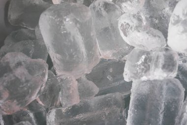 Buz tüp arka plan ve doku