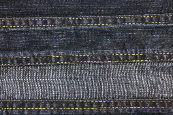 Vecchio Tessuto Denim Cucito Sfondo Astratto Texture Jean Vecchio Cucito — Foto Stock