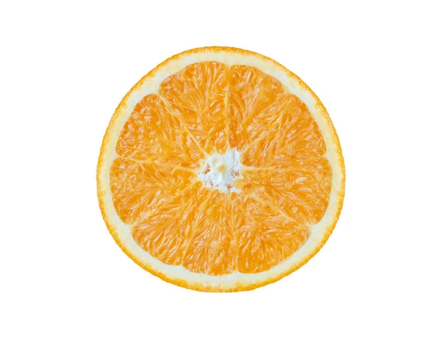Pomarańcze Białym Tle Można Jeść Wiele Rodzajów Pomarańczy Owoce Kwaśne — Zdjęcie stockowe