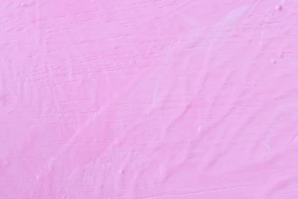坚固的粉红色墙壁的质感和结构背景 木制墙壁上的油漆不均匀 — 图库照片