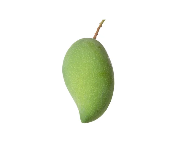 Φρούτα Μάνγκο Απομονωμένα Μονοπάτια Μπορεί Φαγωθεί Ωμό Και Ώριμο Ωμό — Φωτογραφία Αρχείου