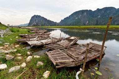 Van uzun doğal rezerv Ninh Binh, Vietnam