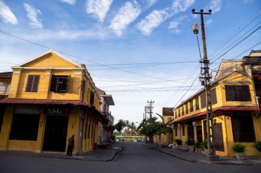 Bir antik mimari Hoi An, Vietnam