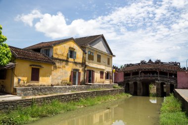 Bir antik mimari Hoi An, Vietnam