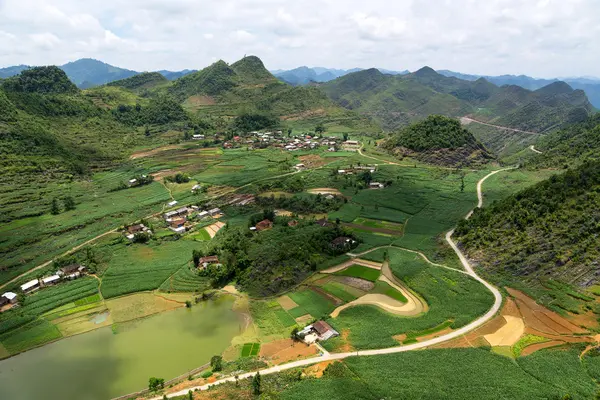 Montagnes à Ha Giang, Vietnam — Photo