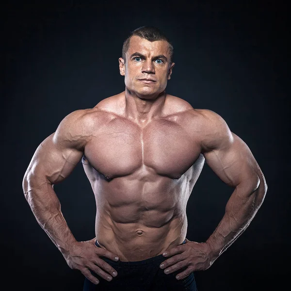 Erkek fitness modelinin portresi