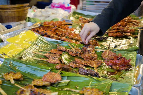 Streetfood Délkelet-Ázsiában koncepció. — Stock Fotó