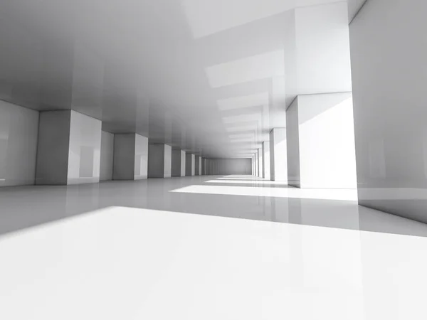 Abstract modern architecture background, empty white open space — Stock Photo, Image