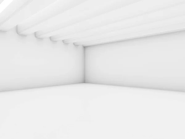 Abstrakte Architektur Innenraum Hintergrund. 3D-Darstellung — Stockfoto