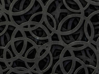 Arka plan, kaotik bir yapısı. 3D render