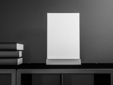 Tablo çadır tasarım tanıtımı için. 3D render