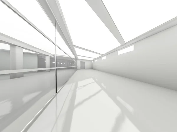추상적 인 현대 건축 배경. 3d 렌더링 — 스톡 사진